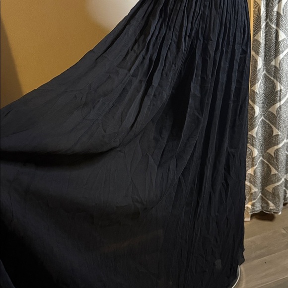 J Crew 100% Silk Chiffon Formal Gown SZ 4 - Picture 5 of 12